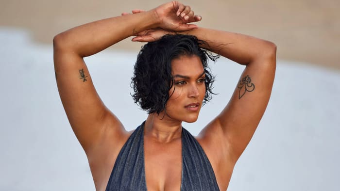 Jennifer Atilémile was photographed by Derek Kettela in Puerto Rico.